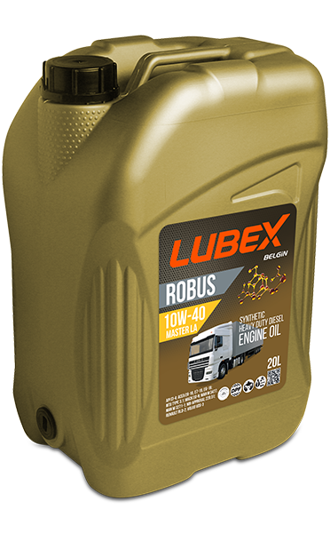 L019-0770-0020 LUBEX Синтетическое моторное масло ROBUS MASTER LA 10W-40 (20л)
