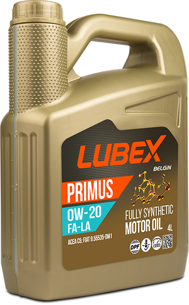 L034-1626-0404 LUBEX Синтетическое моторное масло PRIMUS FA-LA 0W-20 (4л)