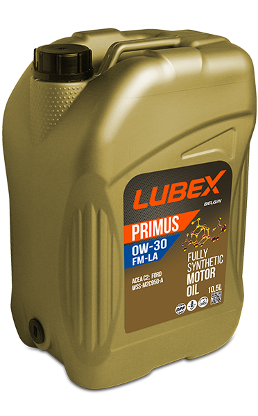 L034-1314-0105 LUBEX Синтетическое моторное масло PRIMUS FM-LA 0W-30 C2 (10,5л)