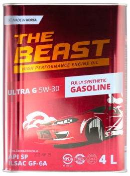 E0104L04U1 THE BEAST Синт-ое мот.масло ULTRA G 5W-30 (4л)