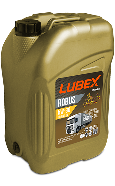 L019-0764-0020 LUBEX Синтетическое моторное масло ROBUS GLOBAL LA 5W-30 (20л)