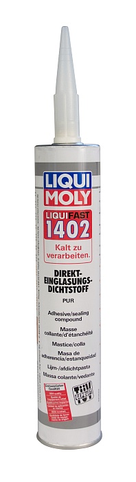 6136 LiquiMoly Среднемодульный клей для стекла Liquifast 1402 0,31л