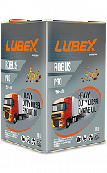 L019-0773-0018 LUBEX Минеральное моторное масло ROBUS PRO 15W-40 CH-4/CI-4/SL A3/B4/E7 (18л)