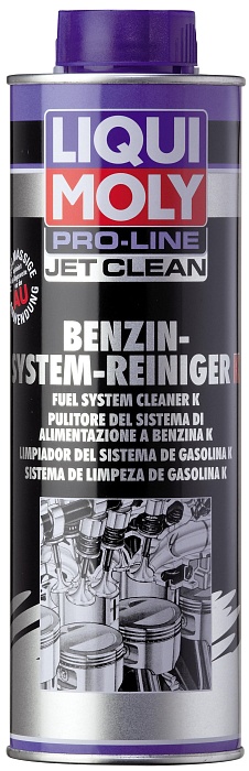 5152 LiquiMoly Жидкость для очистки бензиновых систем впрыска Pro-Line JetClean Benzin Reiniger 0,5л