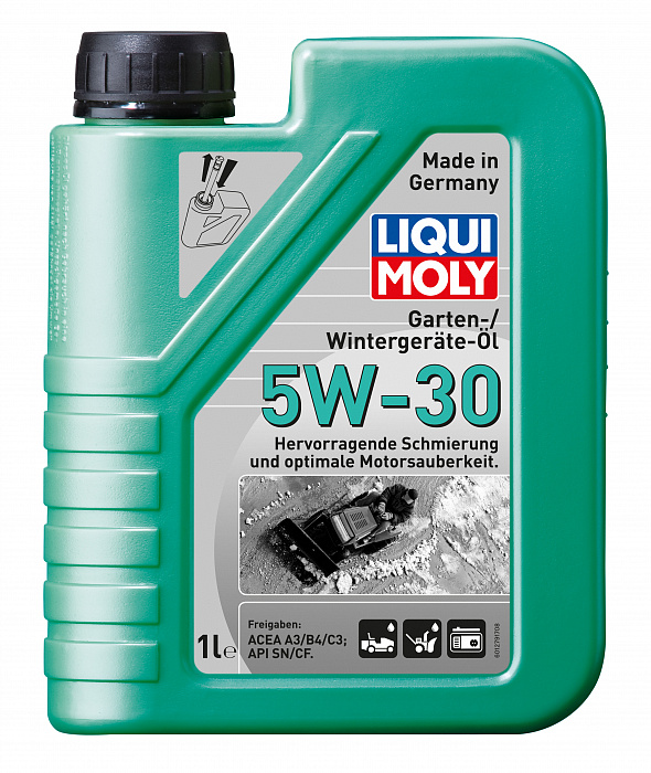 39018 LiquiMoly НС-синтетическое всесезонное мот.масло для сад.техн.Garten-Wintergerate-Oil 5W-30 1л