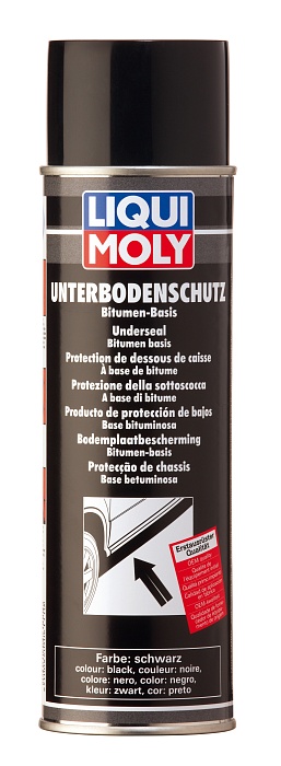 6111 LiquiMoly Антикор для днища кузова (битум/смола/черный) Unterboden-Schutz Bitumen schwarz 0.5л