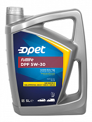 601370977 OPET Синтетическое моторное масло Fullife DPF 5W-30 (5л) 601370977 OPET Синтетическое моторное масло Fullife DPF 5W-30 (5л)