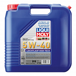 3867 LiquiMoly НС-синтетическое моторное масло Leichtlauf High Tech 5W-40 20л 3867 LiquiMoly НС-синтетическое моторное масло Leichtlauf High Tech 5W-40 20л
