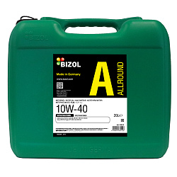 83012 BIZOL НС-синтетическое моторное масло Allround 10W-40 SN A3/B4 MA2 (20л) 83012 BIZOL НС-синтетическое моторное масло Allround 10W-40 SN A3/B4 MA2 (20л)