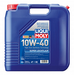 1304 LiquiMoly НС-синтетическое моторное масло Super Leichtlauf 10W-40 20л 1304 LiquiMoly НС-синтетическое моторное масло Super Leichtlauf 10W-40 20л