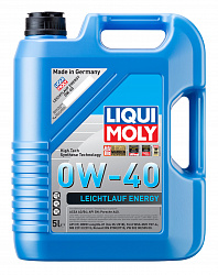 39036 LiquiMoly Синтетическое моторное масло Leichtlauf Energy 0W-40 5л 39036 LiquiMoly Синтетическое моторное масло Leichtlauf Energy 0W-40 5л