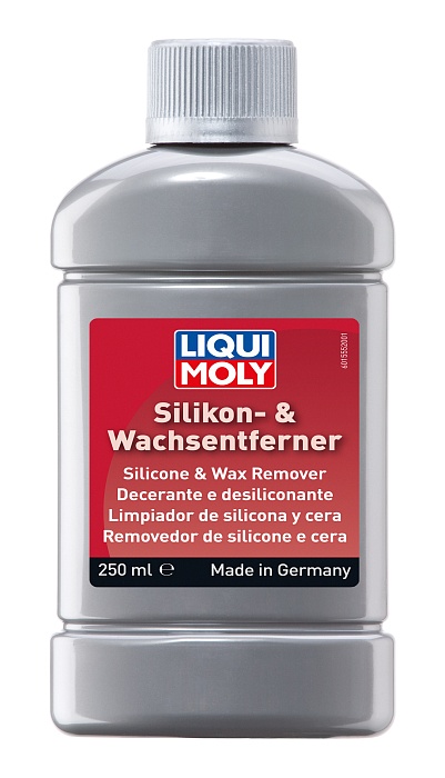 1555 LiquiMoly Средство для удаления силикона и воска Silikon & Wachs-Entferner 0,25л