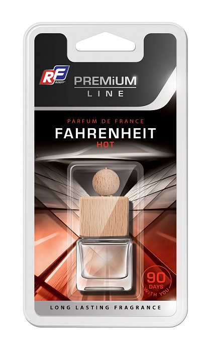 27379N RUSEFF Ароматизатор подвесной жидкостный PARFUM DE FRANCE Fahrenheit Hot