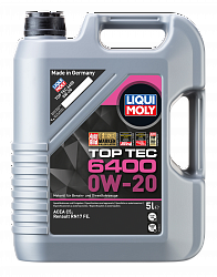 21585 LiquiMoly НС-синтетическое моторное масло Top Tec 6400 0W-20 5л 21585 LiquiMoly НС-синтетическое моторное масло Top Tec 6400 0W-20 5л