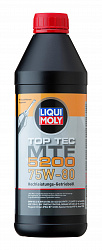 20845 Liqui Moly НС-синтетическое трансмиссионное масло Top Tec MTF 5200 75W-80 1л