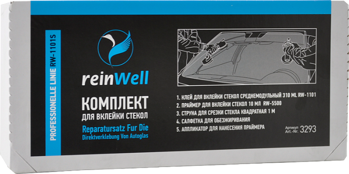 3293 ReinWell Набор для вклейки стекол (среднемодульный) со струной (0,31л)