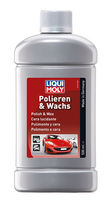 1467 LiquiMoly Универсальная полироль для любых поверхностей Polieren & Wachs 0.5л