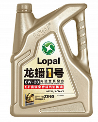 LPL36585 Lopal моторное масло 1 Advanced Fully Synthetic Series SP 0W-20 (4л)