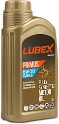 L034-1549-1201 LUBEX Синтетическое моторное масло PRIMUS SVW-LA 5W-30 SN C3 (1л)