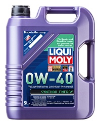 9515 LiquiMoly Синтетическое моторное масло Synthoil Energy 0W-40 5л 9515 LiquiMoly Синтетическое моторное масло Synthoil Energy 0W-40 5л