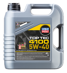 7547 LiquiMoly НС-синтетическое моторное масло Top Tec 4100 5W-40 4л 7547 LiquiMoly НС-синтетическое моторное масло Top Tec 4100 5W-40 4л