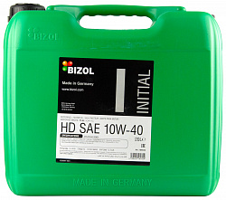186032 BIZOL НС-синтетическое моторное масло Initial HD 10W-40 (20л) 186032 BIZOL НС-синтетическое моторное масло Initial HD 10W-40 (20л)