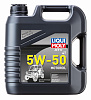 20738 LiquiMoly НС-синтетическое моторное масло для 4-тактных мотоциклов ATV 4T Motoroil 5W-50 4л