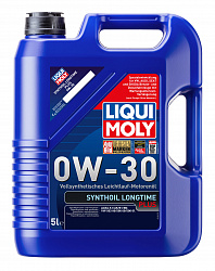 1151 LiquiMoly Синтетическое моторное масло Synthoil Longtime Plus 0W-30 5л 1151 LiquiMoly Синтетическое моторное масло Synthoil Longtime Plus 0W-30 5л