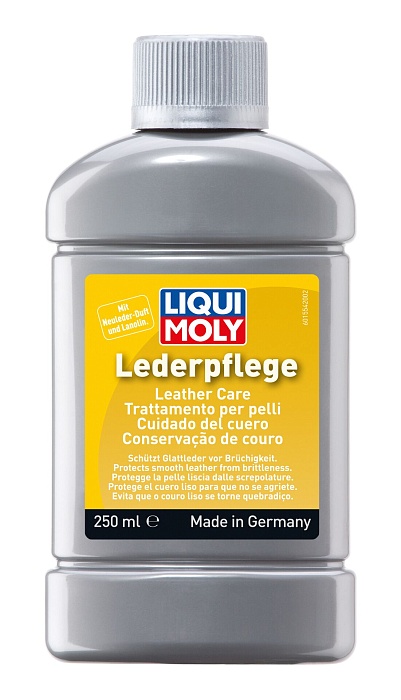 1554 LiquiMoly Средство для ухода за кожаными частями салона Leder-Pflege 0,25л