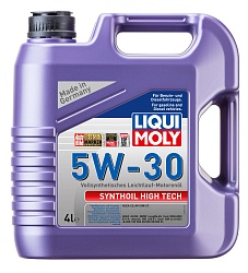9076 LiquiMoly Синтетическое моторное масло Synthoil High Tech 5W-30 4л 9076 LiquiMoly Синтетическое моторное масло Synthoil High Tech 5W-30 4л