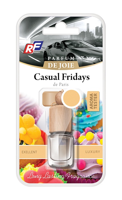 27332N RUSEFF Ароматизатор подвесной жидкостный PARFUM DE JOIE Casual Fridays