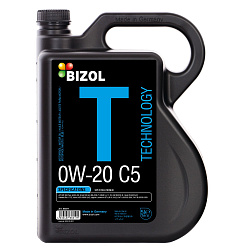 88211 BIZOL НС-синтетическое моторное масло Technology 0W-20 C5 (5л) 88211 BIZOL НС-синтетическое моторное масло Technology 0W-20 C5 (5л)