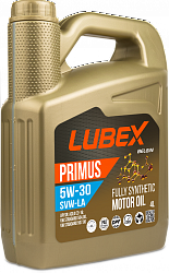 L034-1334-0404 LUBEX Синтетическое моторное масло PRIMUS SVW-LA 5W-30 SN C3 (4л)