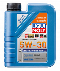 39005 LiquiMoly НС-синтетическое моторное масло Leichtlauf High Tech LL 5W-30 1л