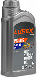 L034-1312-1201 LUBEX Синтетическое моторное масло PRIMUS EC 5W-40 (1л)