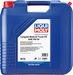 2383 LiquiMoly НС-синтетическое моторное масло Langzeit-Motoroil Truck FE 5W-30 20л