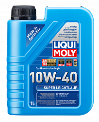 9503 LiquiMoly НС-синт. мот.масло Super Leichtlauf 10W-40 SN A3/B4 (1л)