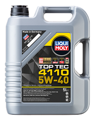 21479 LiquiMoly НС-синтетическое моторное масло Top Tec 4110 5W-40 5л 21479 LiquiMoly НС-синтетическое моторное масло Top Tec 4110 5W-40 5л